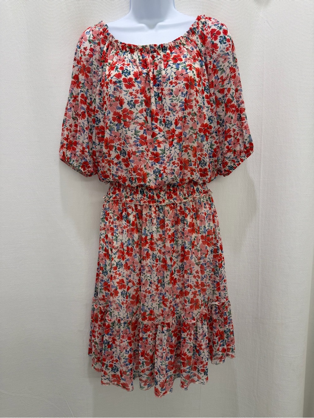 Joie De Vivre gorgeous red floral dress!